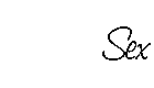 Sex
